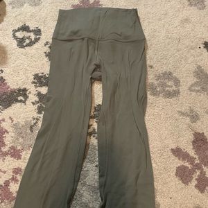 olivia green lululemon align leggings
